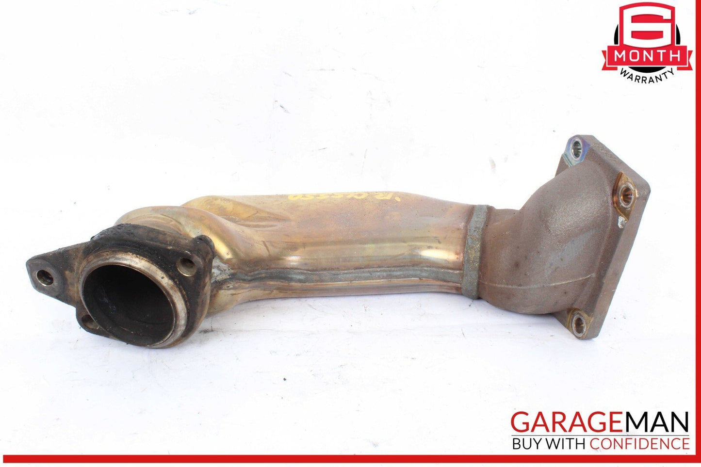 12-18 Mercedes W218 CLS550 4.6L Left Exhaust Pipe Adapter 2781400908 OEM