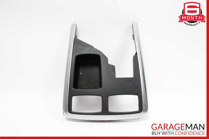 12-19 Mercedes X166 GL450 ML400 GLS550 Center Console Bezel Trim Black OEM
