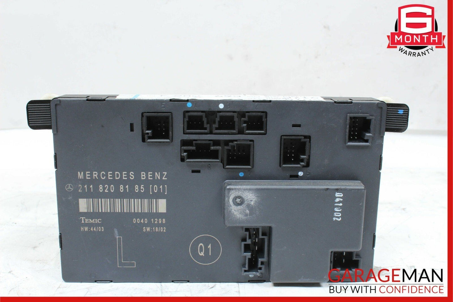 03-06 Mercedes W211 E500 E55 AMG Front Left Driver Side Door Control Module