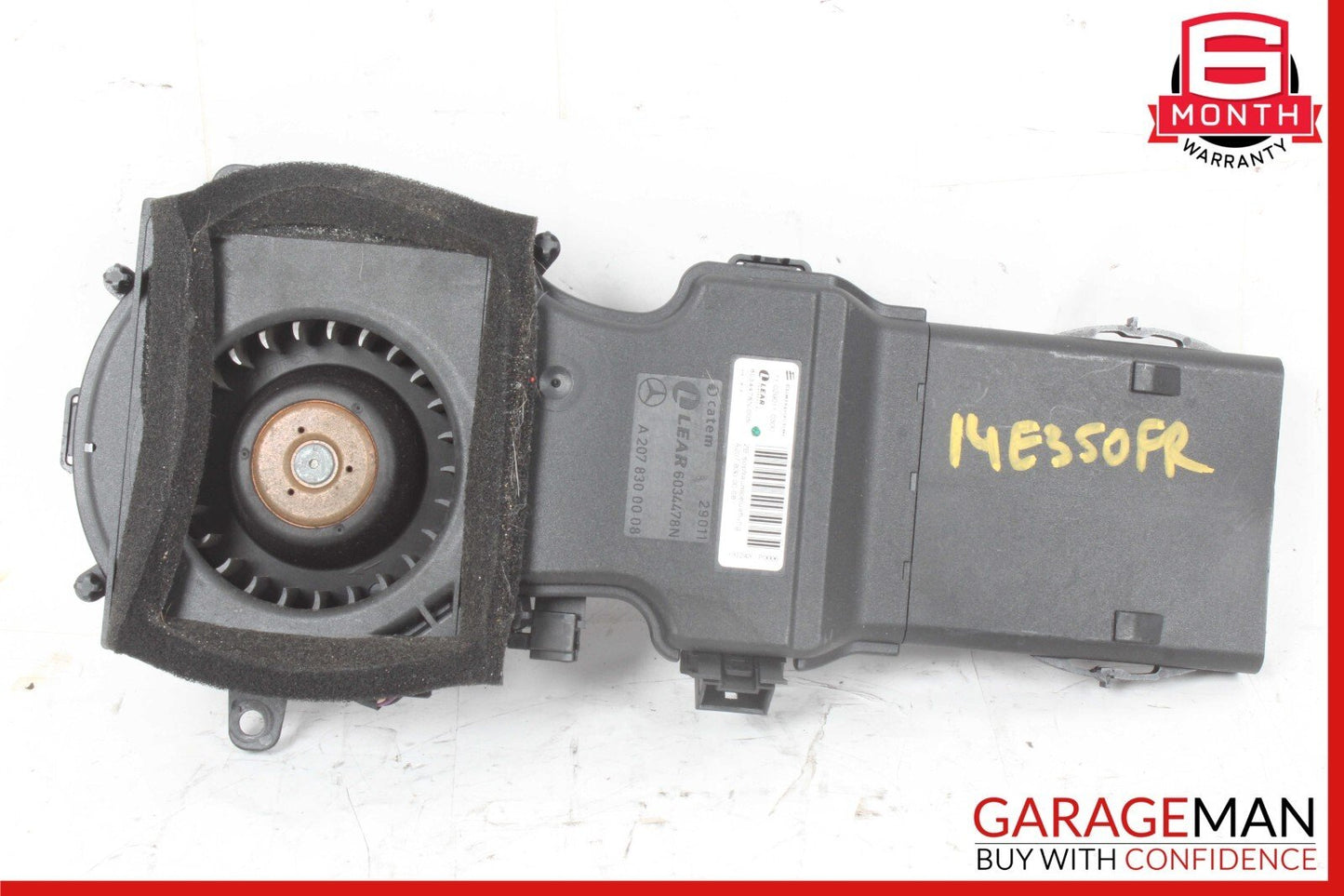 11-20 Mercedes W207 E350 SL550 SL400 Seat Blower Fan Motor Right or Left OEM