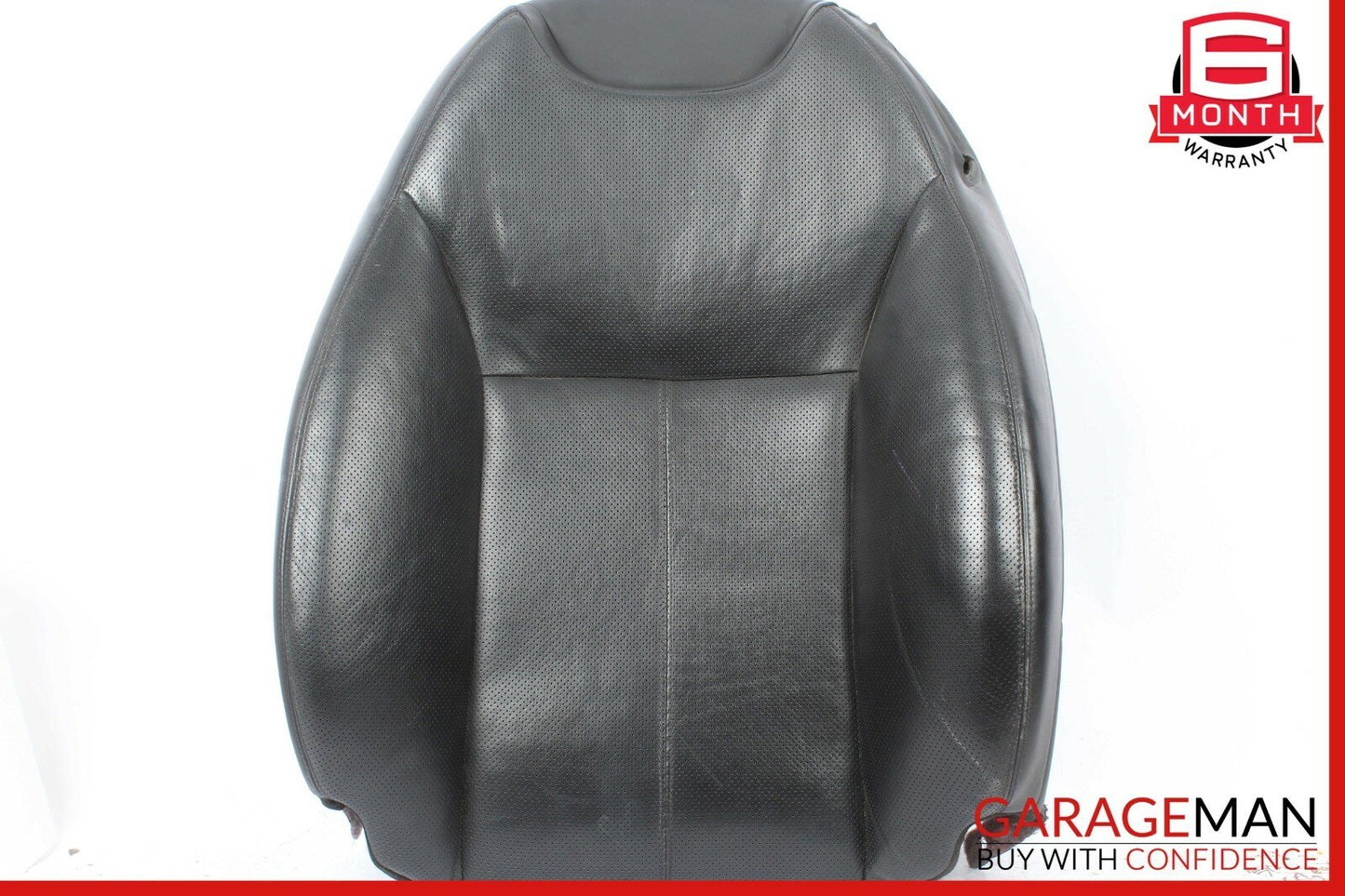 07-14 Mercedes W216 CL550 Front Left Side Top Upper Seat Cushion Black