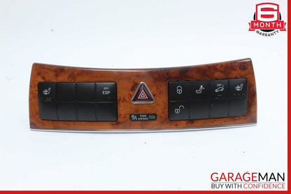 05-09 Mercedes W209 CLK320 CLK550 Center Dashboard Control Switch OEM
