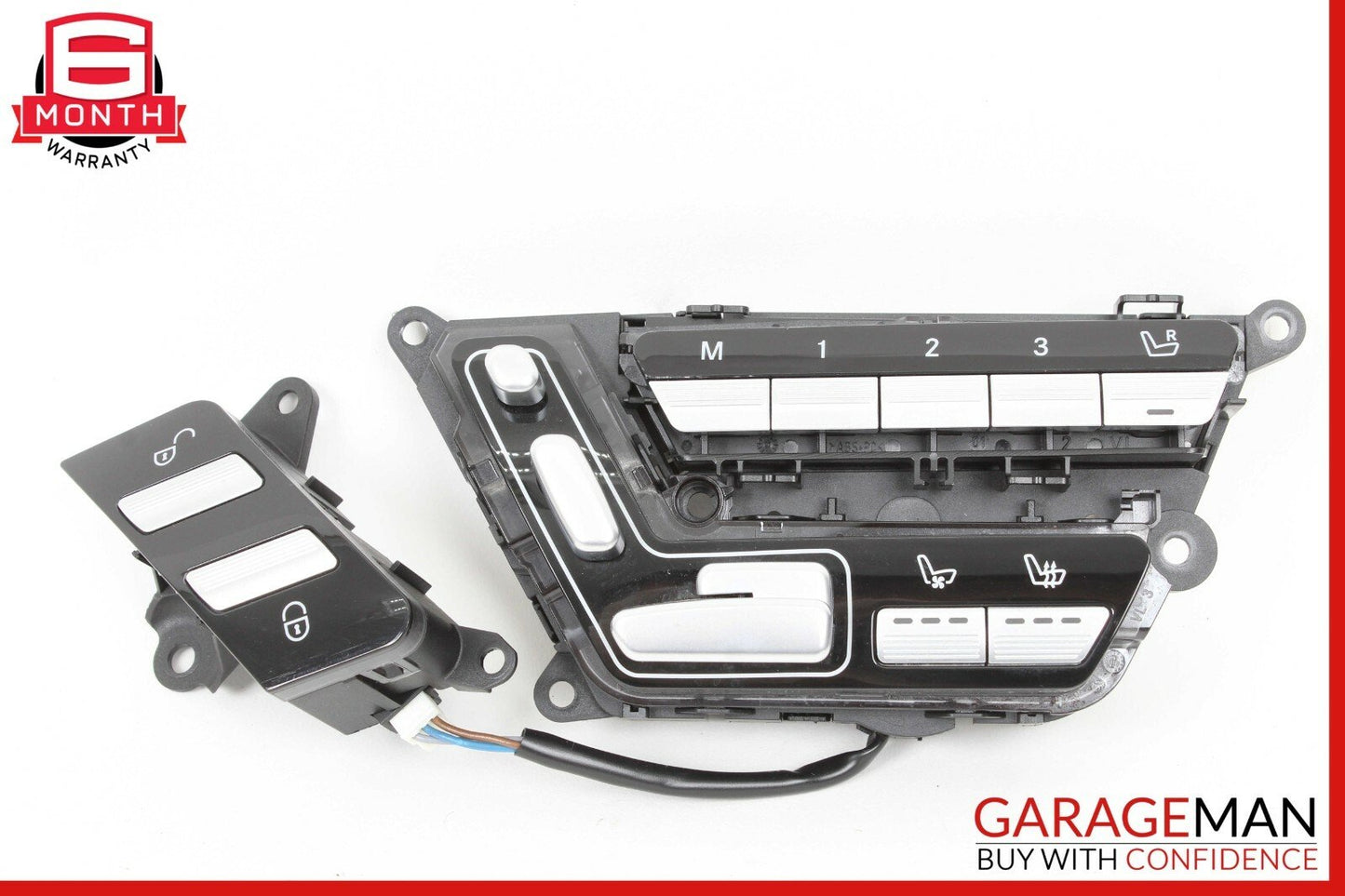 07-13 Mercedes W221 S550 CL600 Front Left Side Seat Control Switch Assembly Q05