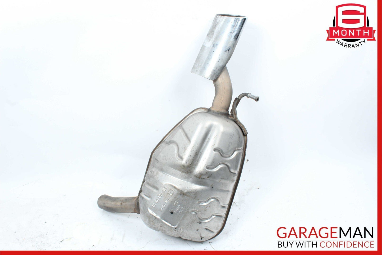 06-08 Mercedes W219 CLS500 CLS550 AMG Exhaust Muffler Right Passenger Side OEM
