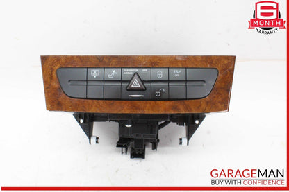 03-06 Mercedes W211 E320 Front Center Console Control Switch Panel OEM