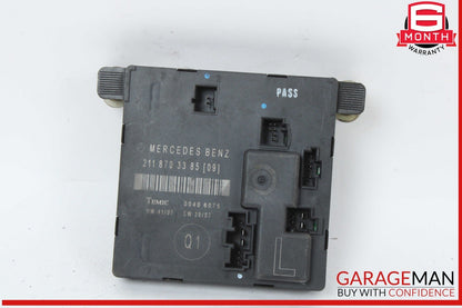 07-09 Mercedes W211 E350 E550 Rear Left Side Door Control Module 2118703385 OEM
