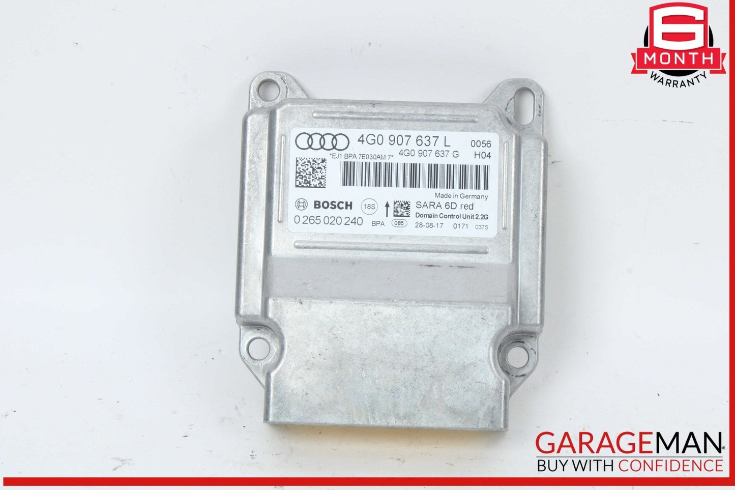 12-18 Audi S6 A7 A6 Yaw Rate Accelerator Stability Speed Control Sensor OEM