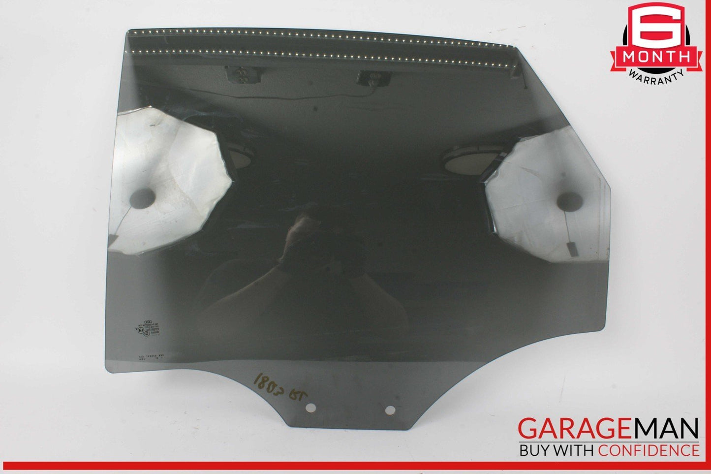 15-18 Audi Q3 Rear Left Driver Side Door Window Glass OEM