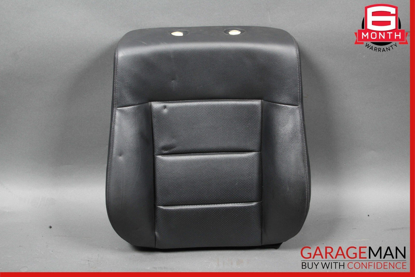 10-16 Mercedes W212 E350 E250 Front Left Side Top Upper Seat Cushion Cover Black