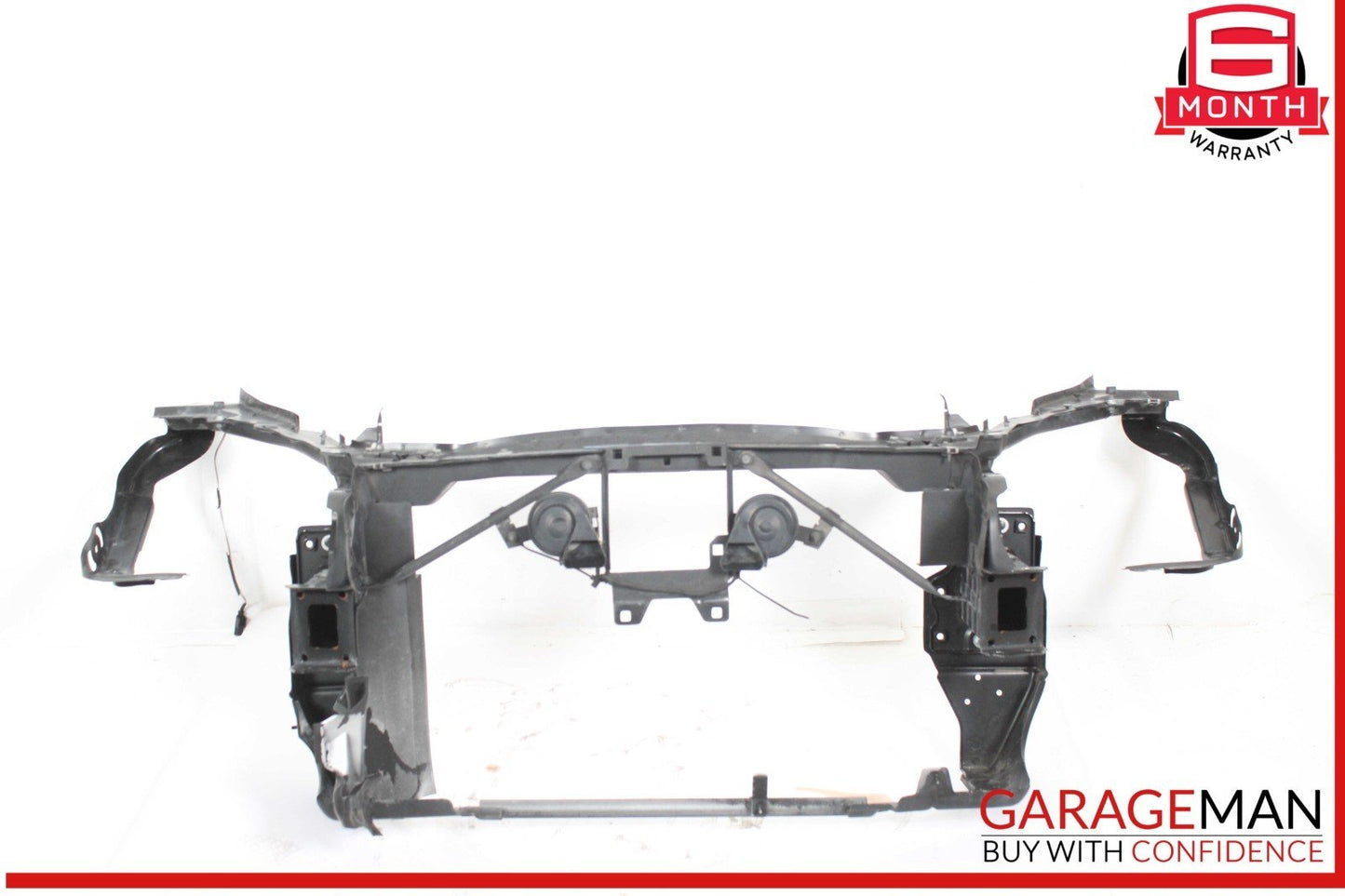 03-08 Mercedes R230 SL500 Upper & Lower Radiator Core Support Headlight Bracket