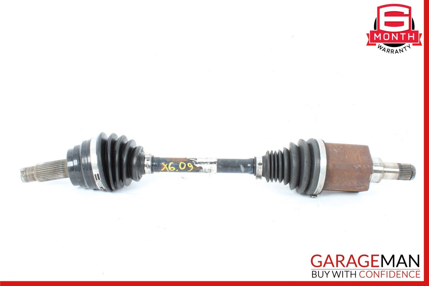 08-14 BMW E71 X6 xDrive50i Front Left Driver Side Axle Shaft 7622883 OEM