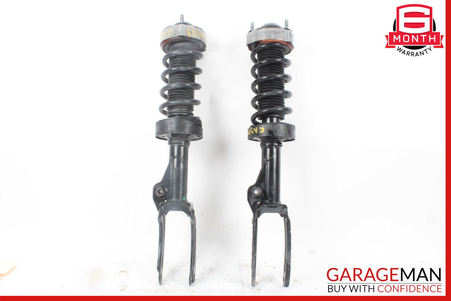 11-17 Porsche Cayenne 958 Front Right & Left Shock Absorber Strut Spring Set