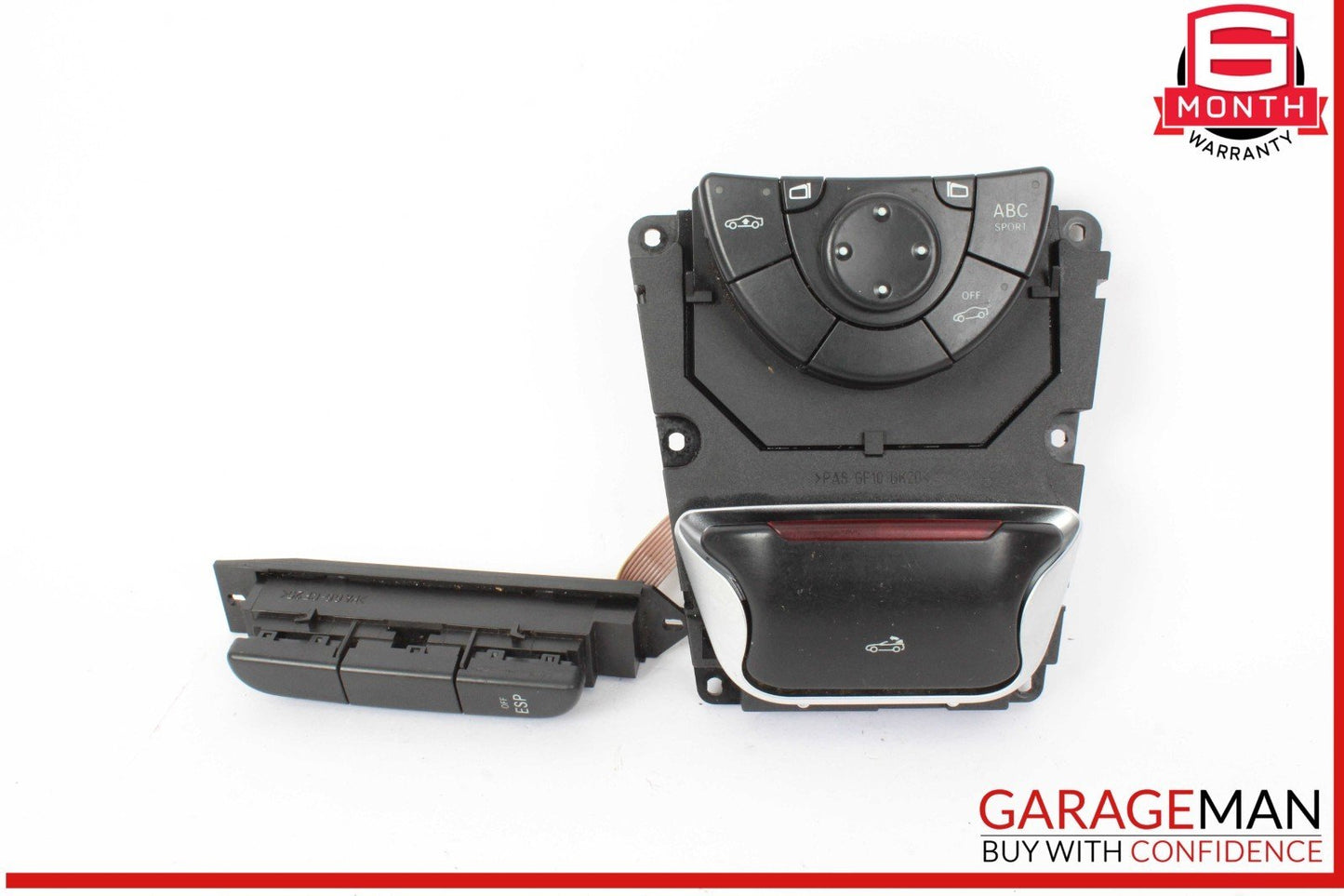 07-12 Mercedes R230 SL500 Convertible Top Roof ABC Mirror Control Switch OEM