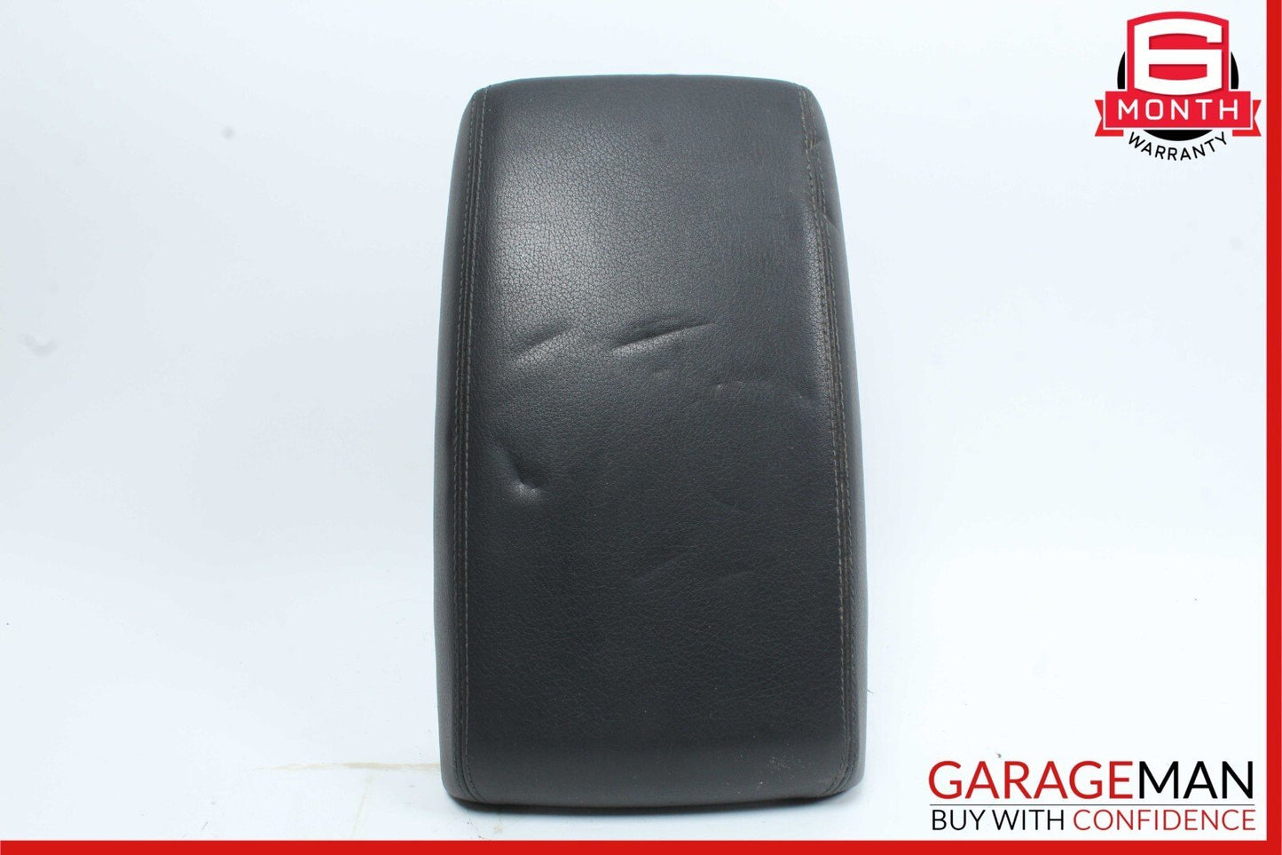 12-18 Audi A7 Center Console Armrest Arm Rest Pad Cover Leather Black OEM