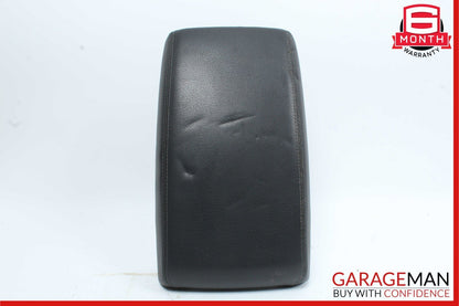 12-18 Audi A7 Center Console Armrest Arm Rest Pad Cover Leather Black OEM