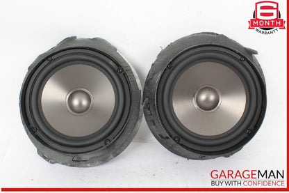 03-06 Mercedes W211 E320 Rear Right & Left Side Door Audio Speakers Set of 2 OEM
