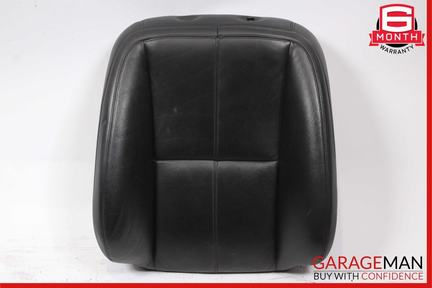 07-09 Mercedes W221 S550 Front Right Passenger Upper Seat Cushion Cover Black