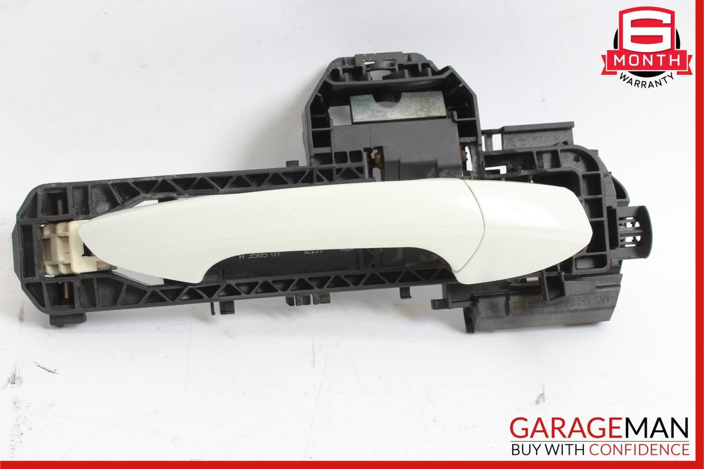 12-14 Mercedes W204 C250 C300 Rear Right Passenger Exterior Door Handle White