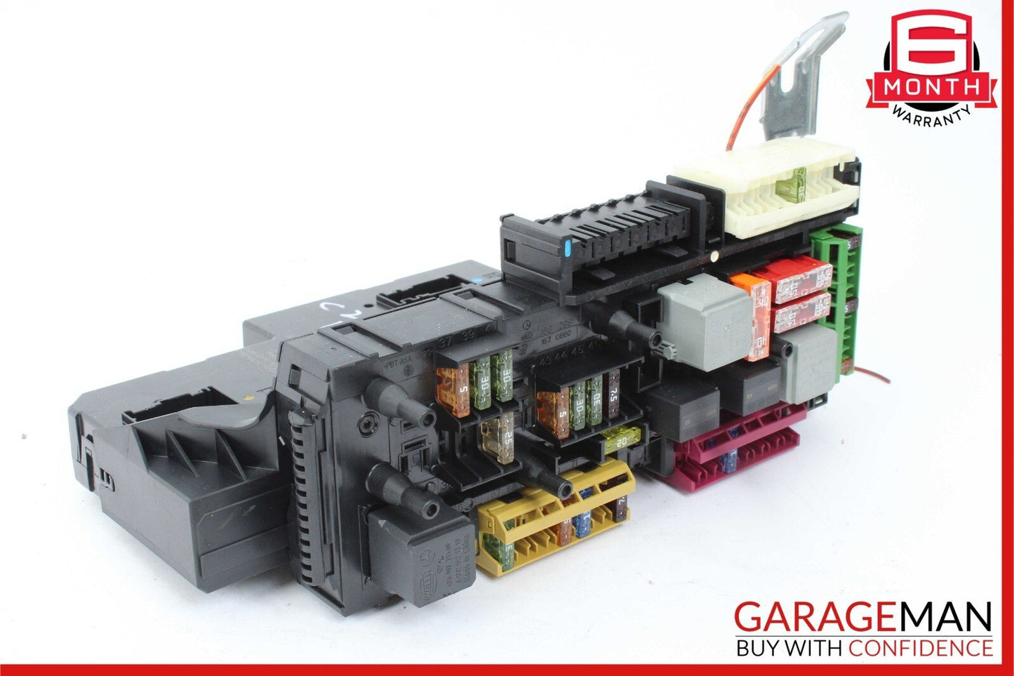 12-14 Mercedes W204 C250 C300 C63 AMG Rear SAM Module Fuse Relay Box Assembly