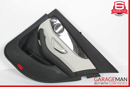 15-21 Mercedes W205 C400 C350e Rear Right Side Interior Door Panel OEM