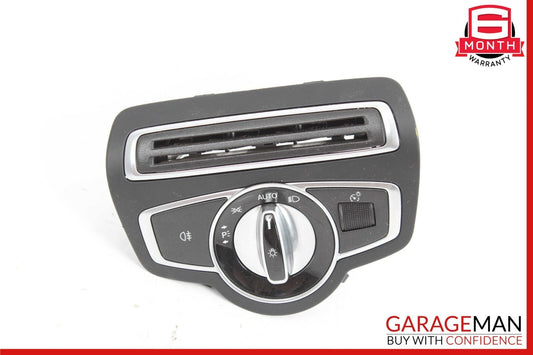 15-20 Mercedes W205 C300 C400 GLC300 Dash Headlight Switch Control Module OEM