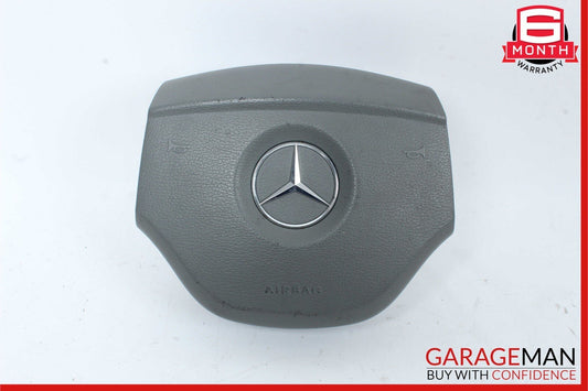 06-08 Mercedes GL350 GL450 ML350 R350 Driver Steering Wheel Airbag Leather Gray