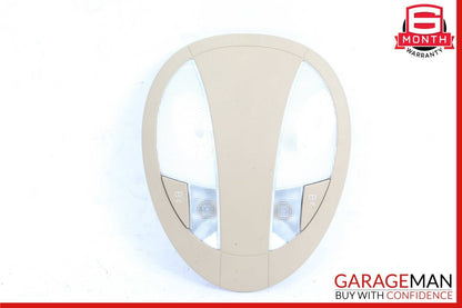 07-09 Mercedes W211 E550 E350 E63 AMG Rear Overhead Dome Light Reading Map Brown