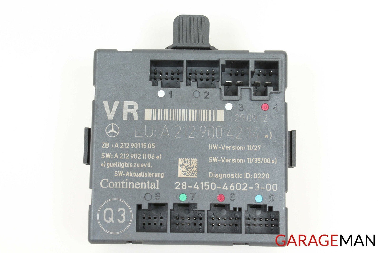 08-15 Mercedes W204 C250 Front Right Passenger Side Door Control Module OEM