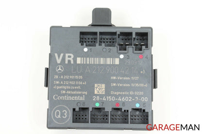 08-15 Mercedes W204 C250 Front Right Passenger Side Door Control Module OEM