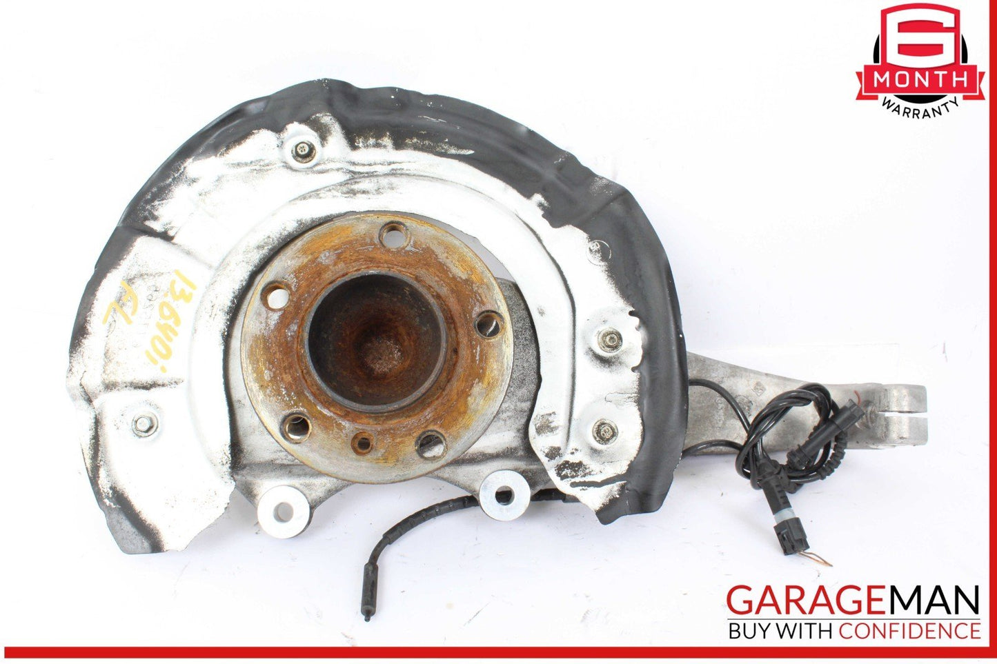 12-18 BMW 640i 650i Front Left Driver Side Spindle Knuckle Wheel Hub OEM
