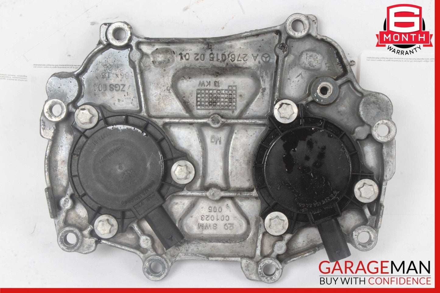 12-18 Mercedes GL450 S550 Front Right / Left Engine Timing Chain Cover Plate