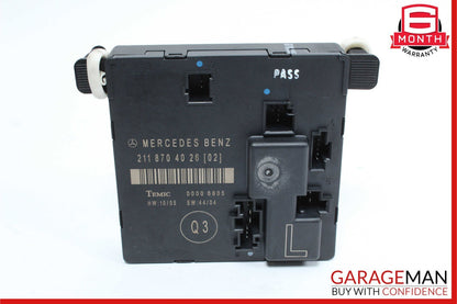 03-09 Mercedes W211 E350 E320 E63 AMG Rear Left Side Door Controller Module Unit