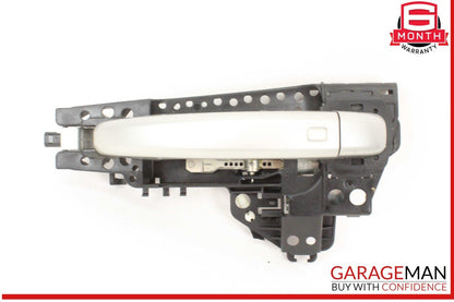 08-18 Audi Q5 S4 A4 A5 Rear Left Driver Side Exterior Door Handle Gray OEM