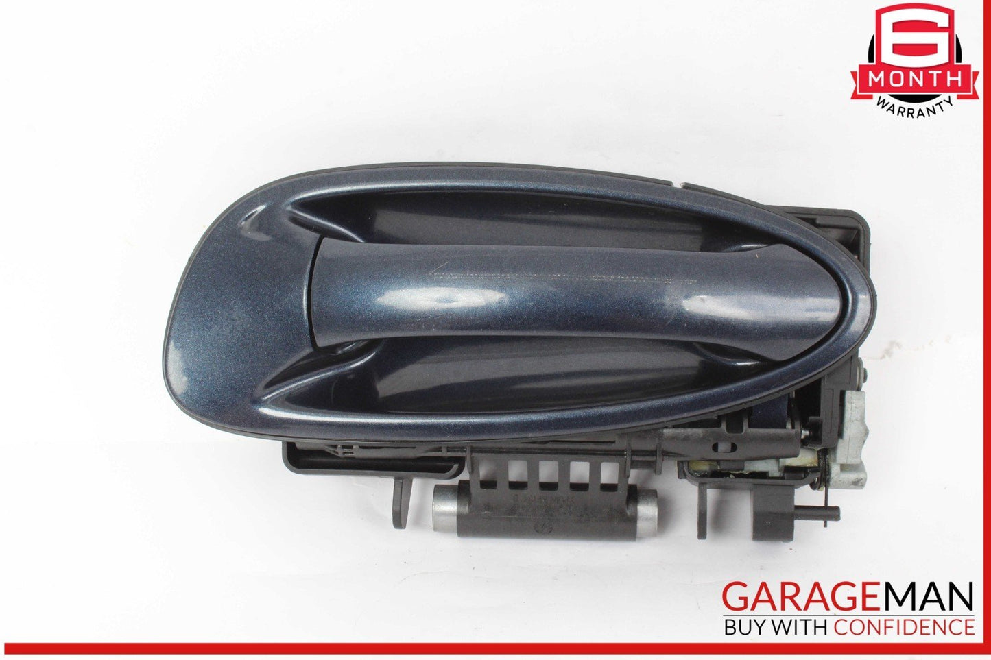 10-16 Porsche Panamera 970 Rear Left Driver Side Exterior Door Handle Blue OEM