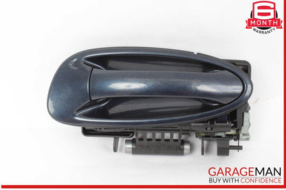 10-16 Porsche Panamera 970 Rear Left Driver Side Exterior Door Handle Blue OEM