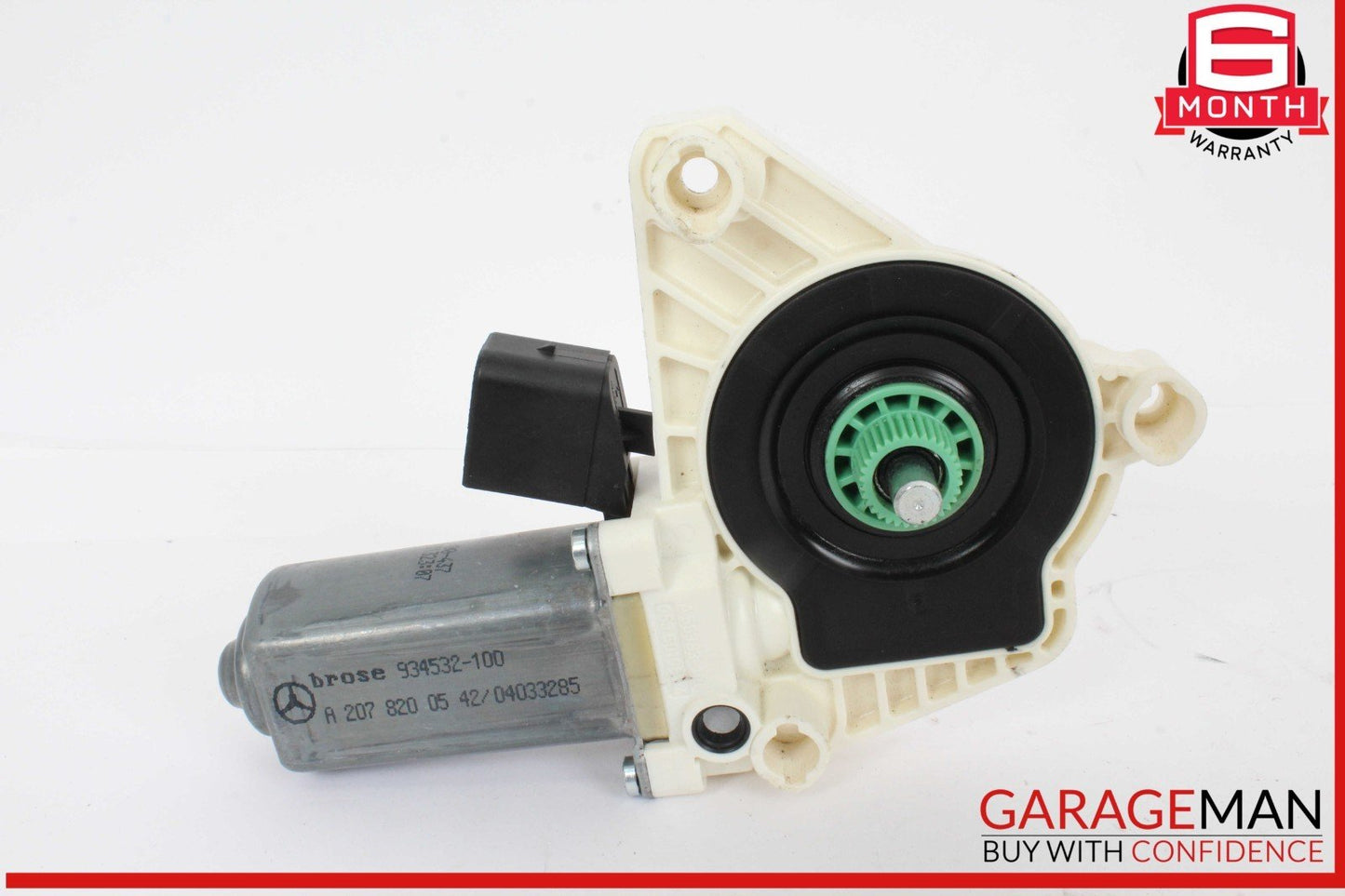 10-20 Mercedes R172 SLK250 E350 Front Left Window Regulator Motor 2078200542 OEM