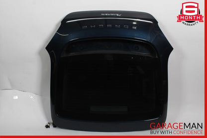 10-13 Porsche Panamera 970 Trunk Lid Liftgate Tailgate Hatch Shell Dark Black