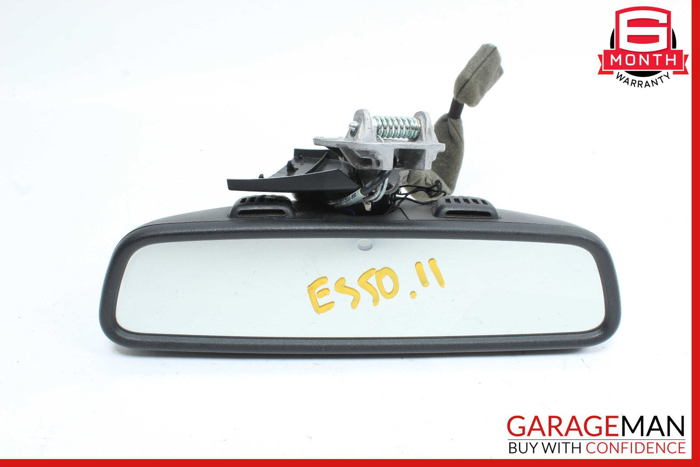 10-16 Mercedes W212 E350 C300 Interior Rear View Mirror Black OEM