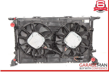 12-18 Audi A6 A7 Engine Radiator Condenser Cooler Fan Assembly OEM
