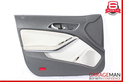 14-18 Mercedes W117 CLA250 Front Left Interior Door Trim Panel Cover Assy Gray