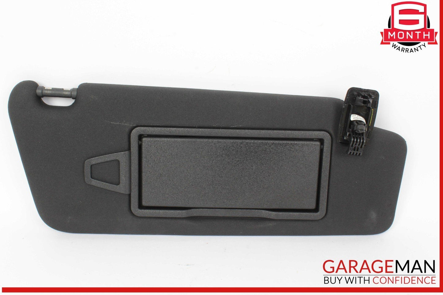 08-14 Mercedes W204 C250 C300 C350 Front Right Side Sunvisor Sun Visor Black OEM