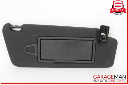 08-14 Mercedes W204 C250 C300 C350 Front Right Side Sunvisor Sun Visor Black OEM