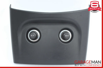 11-17 Porsche Cayenne 958 S Rear Interior Power Socket Trim Cover 7P58634405 OEM