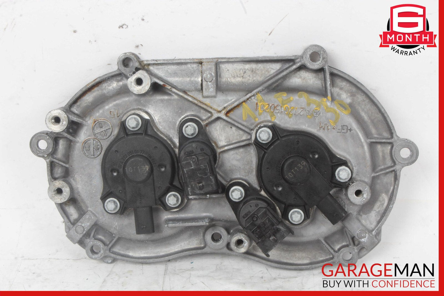 Mercedes W212 E350 GL550 Front Left Side Engine Timing Chain Cover Plate OEM