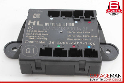 08-18 Mercedes W204 C250 CLS550 Rear Left Side Door Control Module Unit