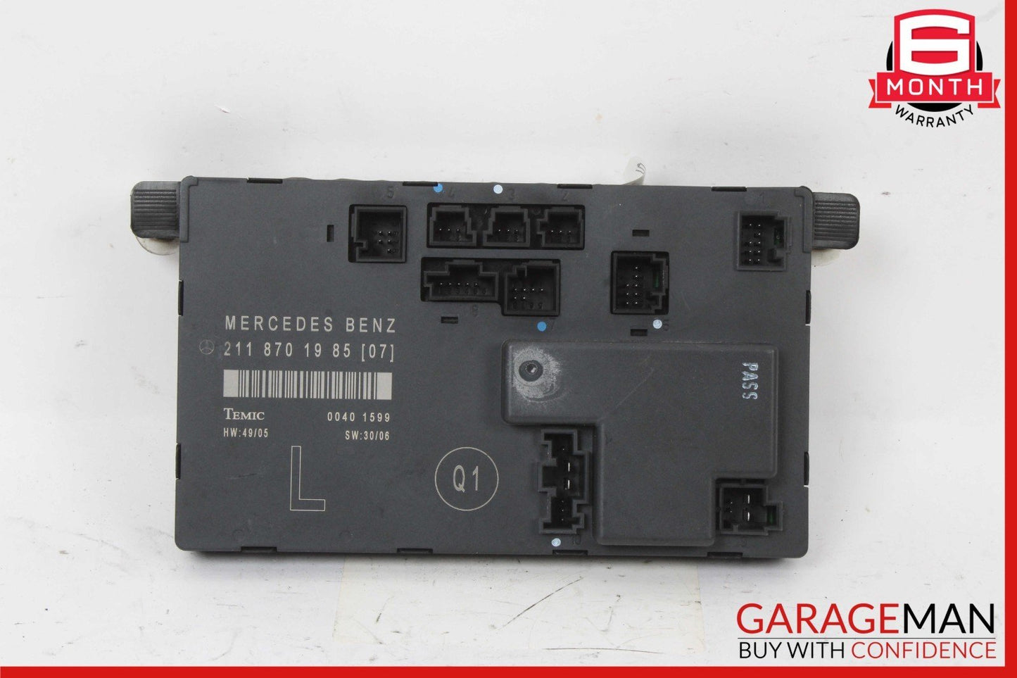03-09 Mercedes W211 E350 E500 Front Left Side Door Control Module Unit OEM