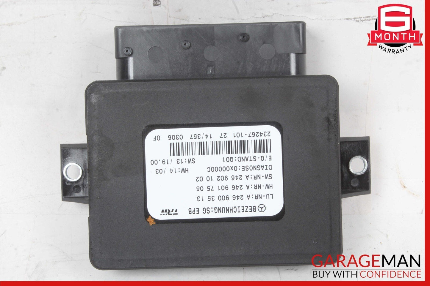 12-20 Mercedes W117 CLA250 SLK350 Hand Parking Brake Controller Module Unit OEM