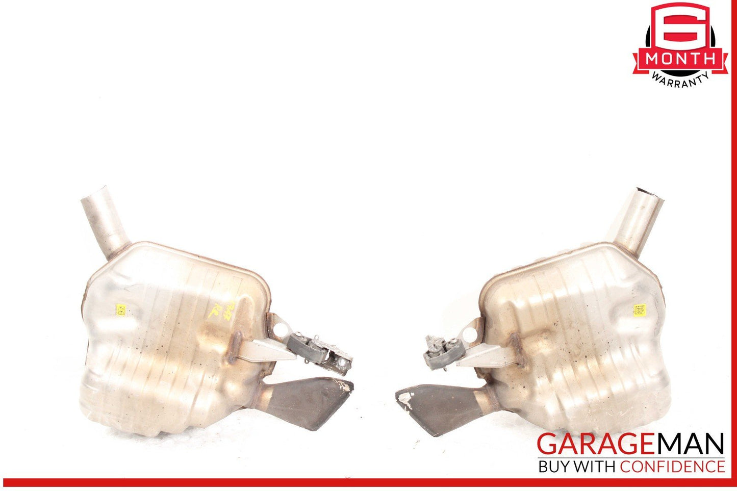 12-17 Audi A7 Rear Left & Right Side Exhaust Muffler Tips Set of 2 Pc OEM