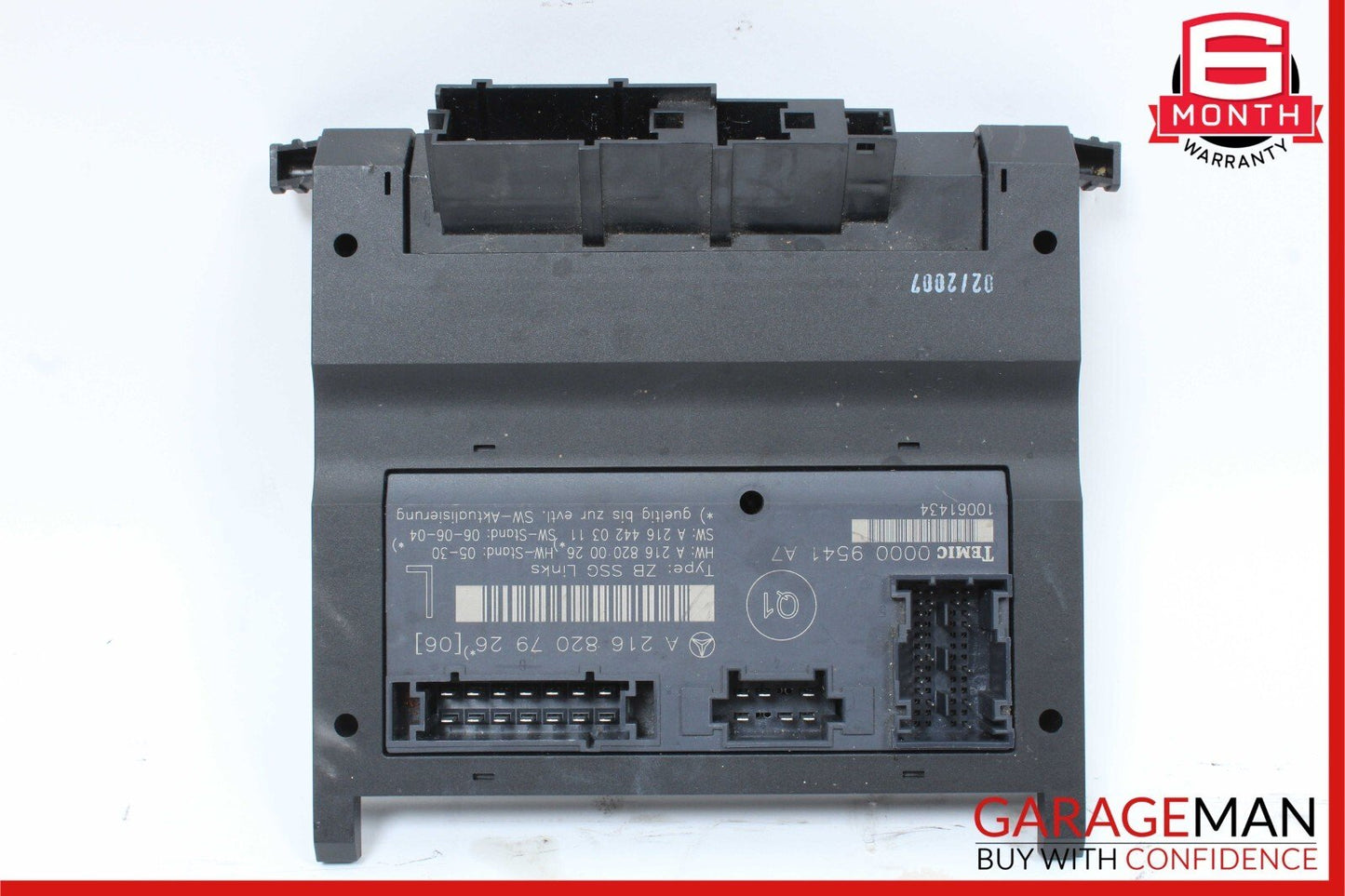 07-14 Mercedes W216 CL550 CL63 AMG Front Left Driver Seat Control Module Unit