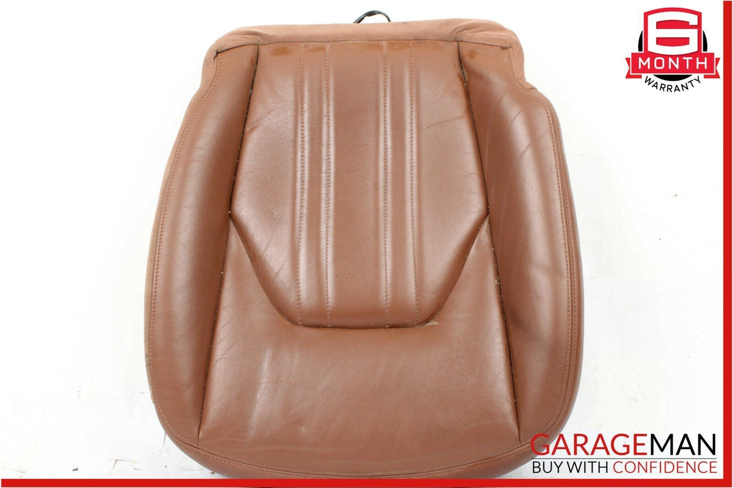 14-17 Maserati Ghibli Front Left Driver Side Lower Bottom Seat Cushion Brown